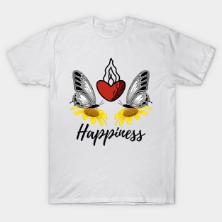 Happiness Butterfly T-Shirt